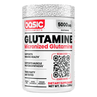 Glutamina Basic – Recuperación Muscular y Salud Inmunológica 300g