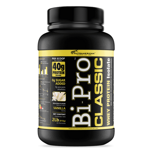 Proteína BiPro Classic 2 lb Suero Aislado Original Alta Pureza