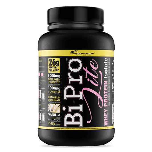 BiPro Lite 2,4 LB con Colágeno y L-Carnitina | Proteína Especial para Mujeres