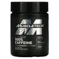 Cafeína 100% Ultra Pura – MuscleTech 220 mg (125 cápsulas)