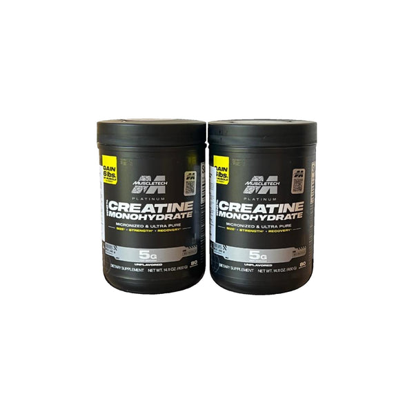Combo 2 creatinas MuscleTech Platinum 400 g cada una