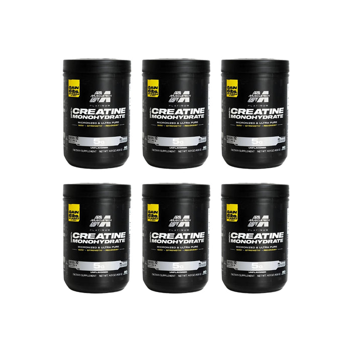 Combo creatina MuscleTech Platinum caja de 6 unidades