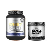 Combo Smart Nutrition Whey Pure 2 lb + creatina Smart Nutrition CreaSmart 550 g