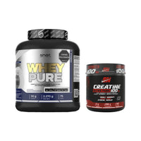 Combo Smart Nutrition Whey Pure 5 lb + creatina SN Iron Nutrition Ultra Pure 500 g