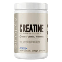 Creatina Simply Vitamins Micronizada 300g | 60 Servicios
