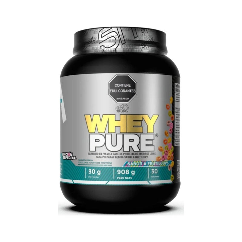 Proteína de suero Frutiloops Smart Nutrition Whey Pure 908 g · 30 servicios