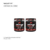 Combo 2 creatinas SN Iron Nutrition Ultra Pure 500 g cada una
