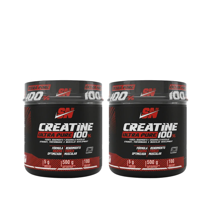 Combo 2 creatinas SN Iron Nutrition Ultra Pure 500 g cada una