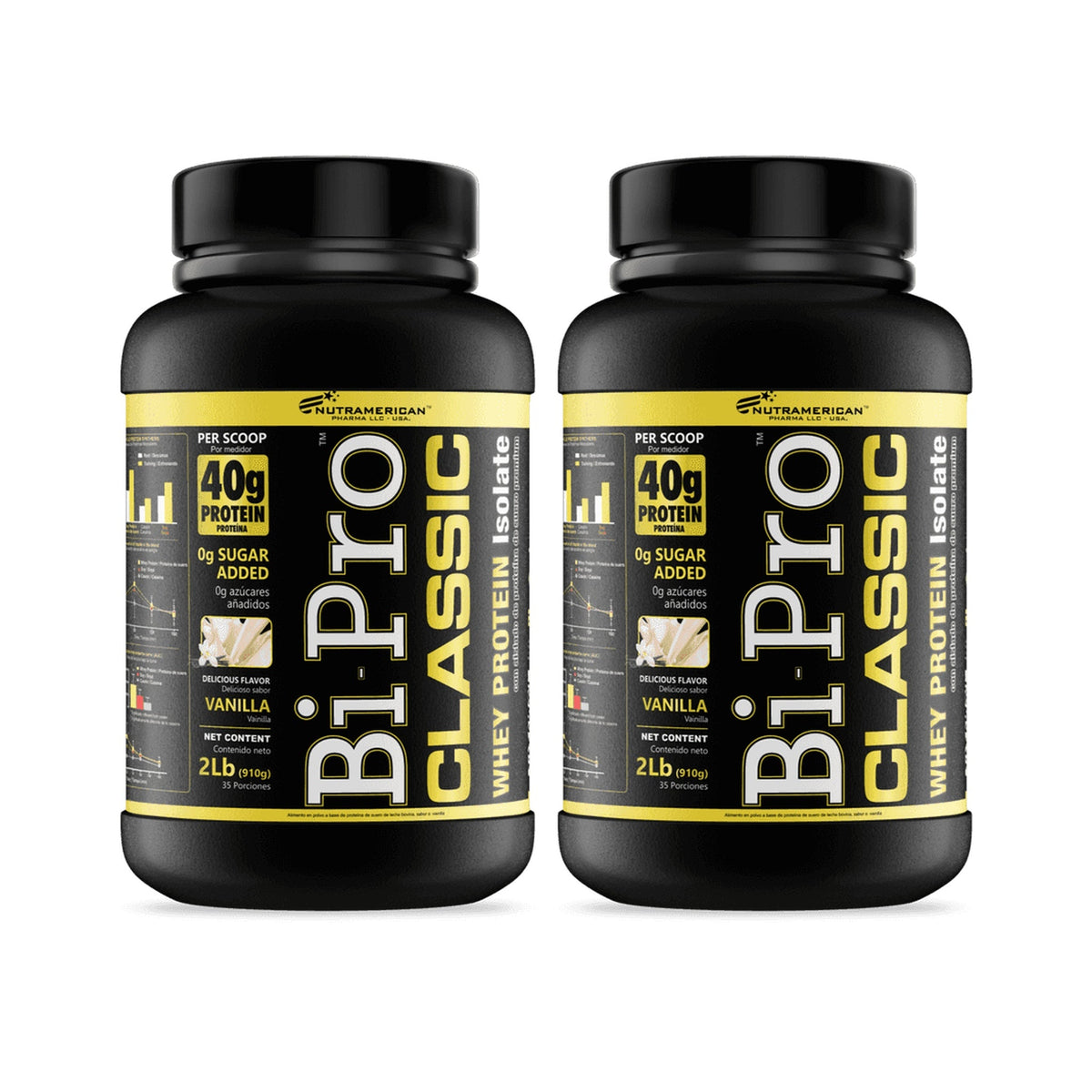 Combo 2 proteínas BiPro Classic 2 lb cada una