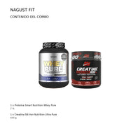 Combo Smart Nutrition Whey Pure 2 lb + creatina SN Iron Nutrition Ultra Pure 500 g