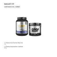 Combo Smart Nutrition Whey Pure 2 lb + creatina Smart Nutrition CreaSmart 550 g