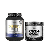 Combo Smart Nutrition Whey Pure 2 lb + creatina Smart Nutrition CreaSmart 550 g