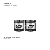 Combo 2 creatinas Smart Nutrition CreaSmart 550 g cada una