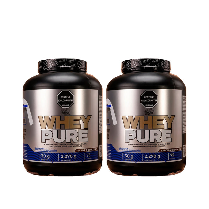 Combo 2 proteínas Smart Nutrition Whey Pure 5 lb cada una