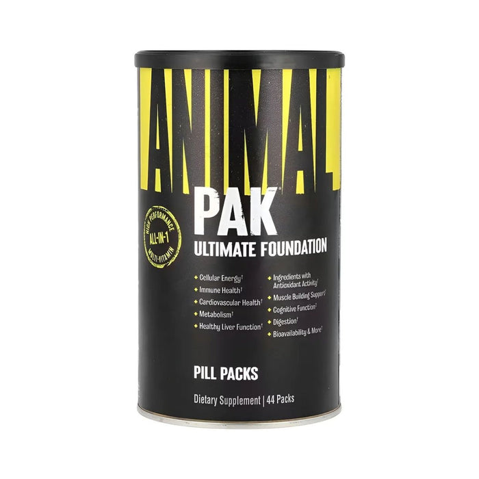 Multivitamínico en packs Universal Animal Pak 44 packs