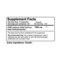 Suplemento Nutrakey HMB 90 cápsulas
