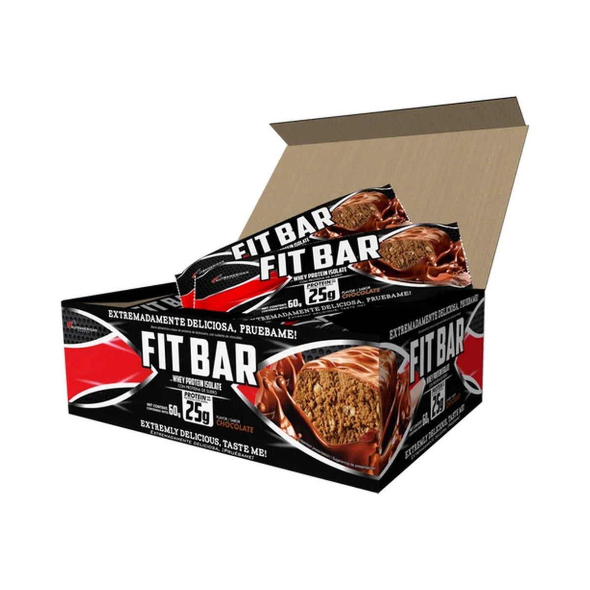 Barras de proteína Megaplex Fit Bar caja de 12 unidades