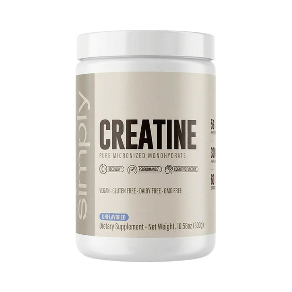 Creatina micronizada Simply Vitamins 300 g