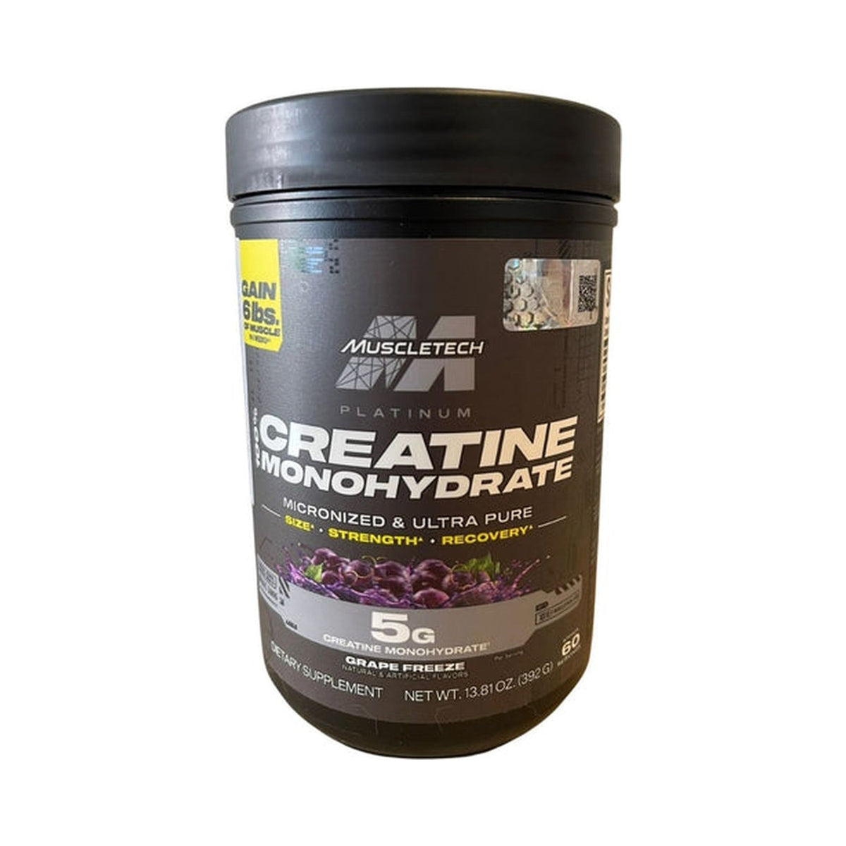 Creatina uva MuscleTech Platinum 100% Creatine 400 g
