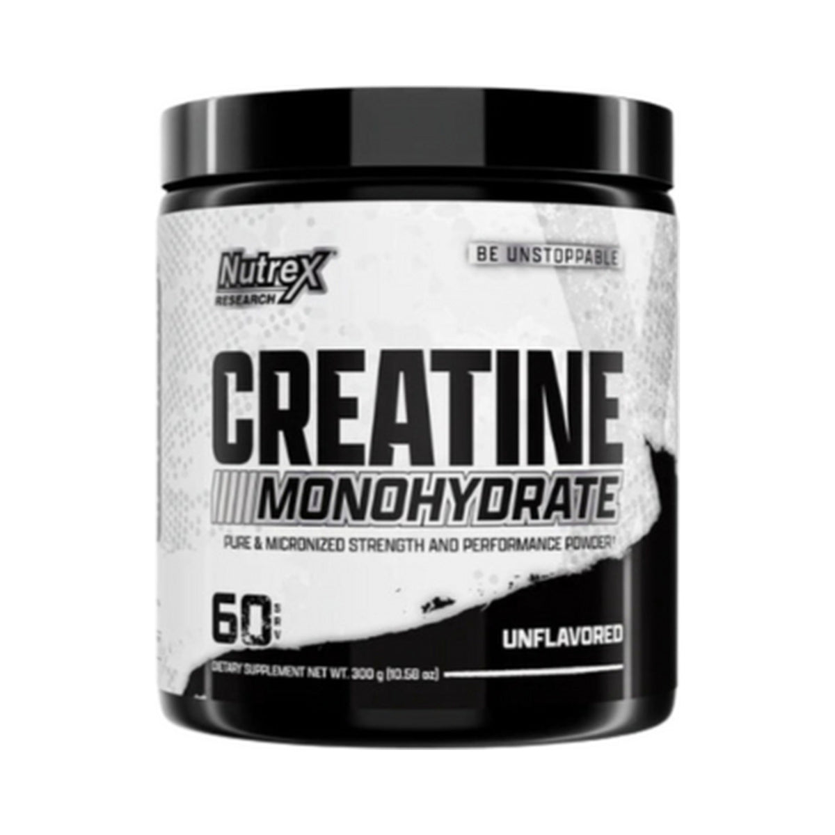 Creatina monohidratada Nutrex Creatine 300 g 60 servicios