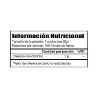 Creatina monohidratada IMN 500 g