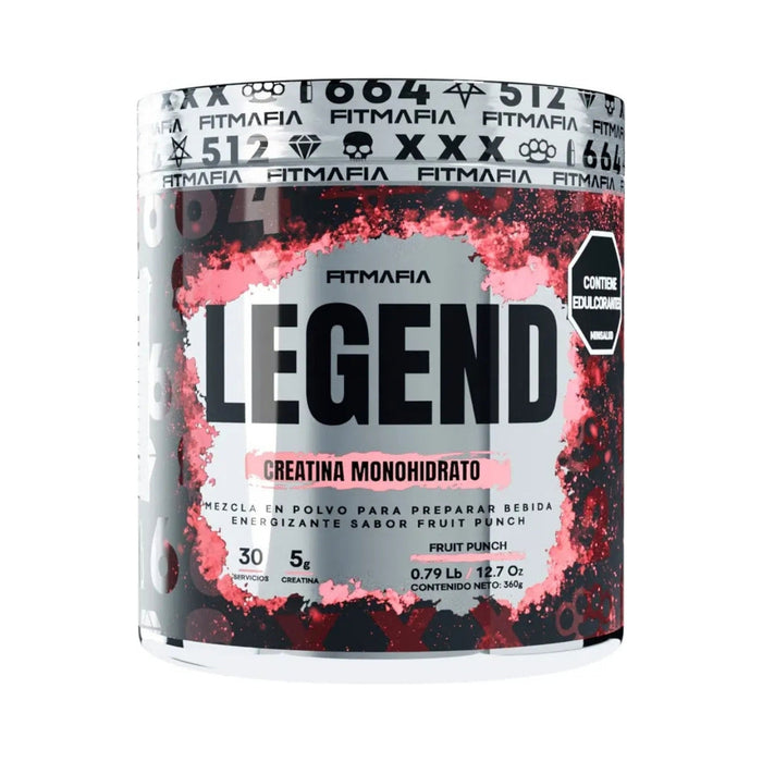 Creatina monohidratada Fitmafia Legend 360 g 30 servicios