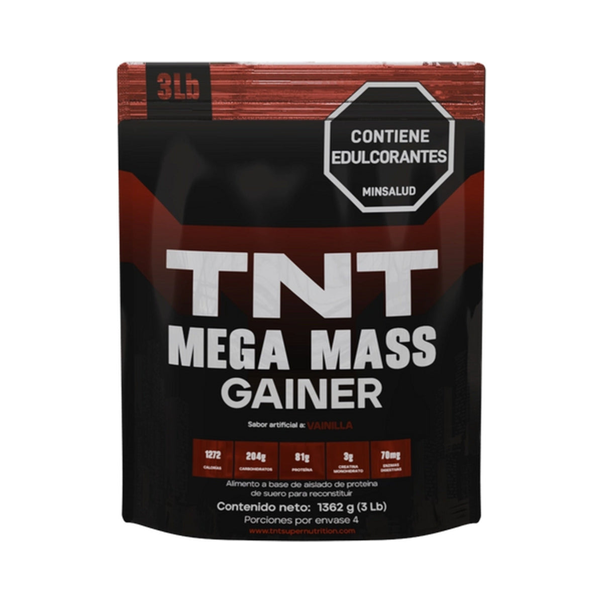 Ganador de masa en polvo TNT Mega Mass Gainer