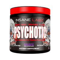 Pre-entreno en polvo Insane Labz Psychotic 35 servicios