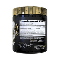 Pre-entreno sandía Insane Labz Psychotic Gold 30 servicios