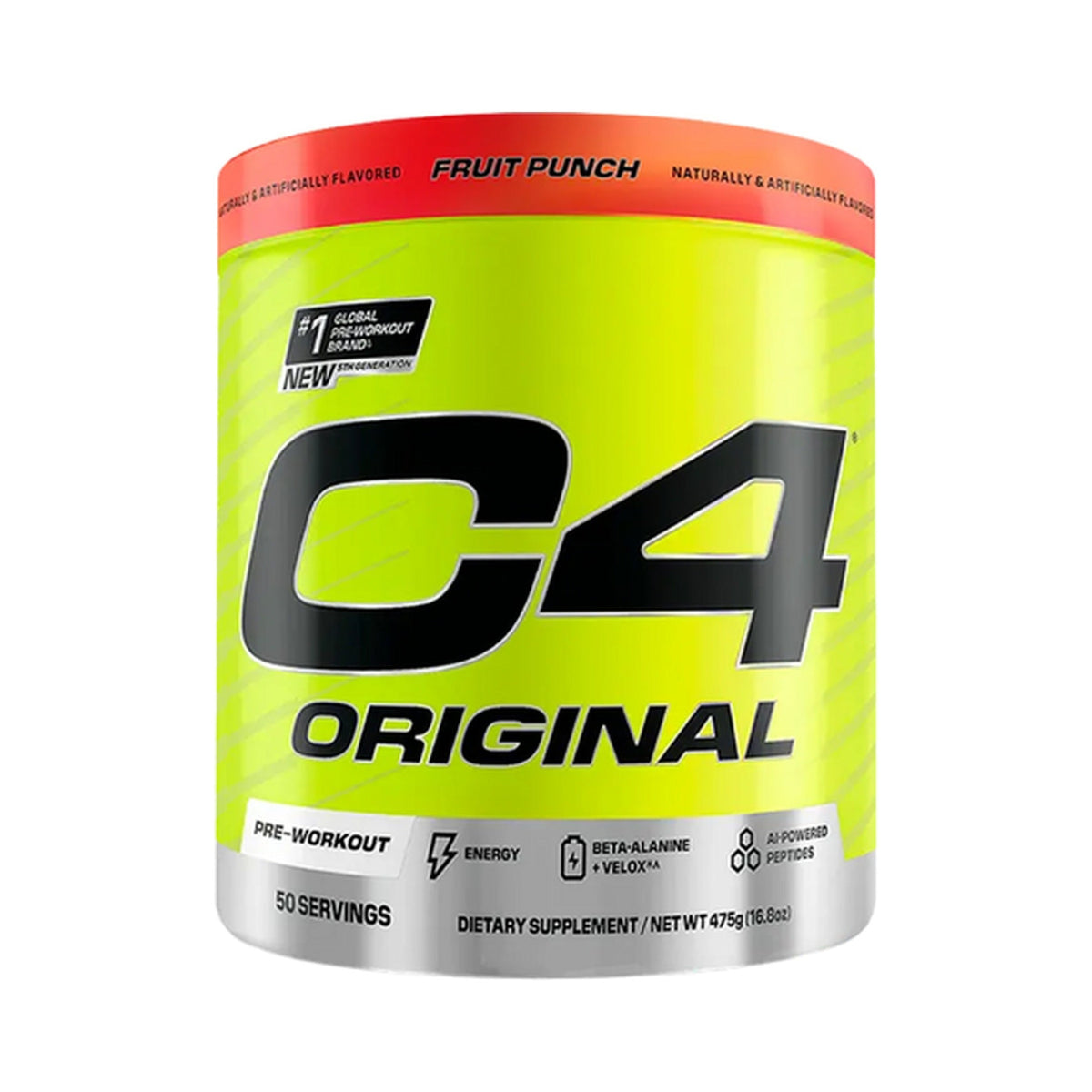 Pre-entreno en polvo Cellucor C4 Original 50 servicios