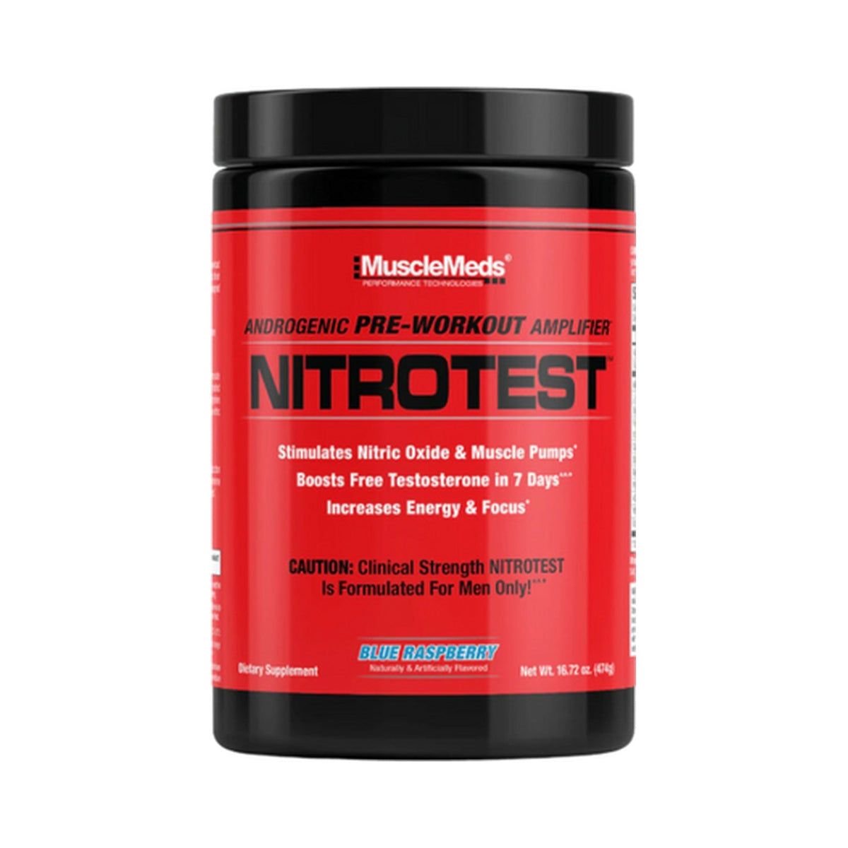 Pre-entreno en polvo MuscleMeds Nitrotest