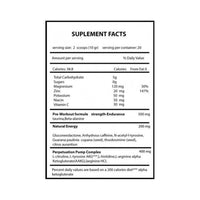 Pre-entreno frutos rojos Smart Nutrition Pump Nox Edge 30 servicios
