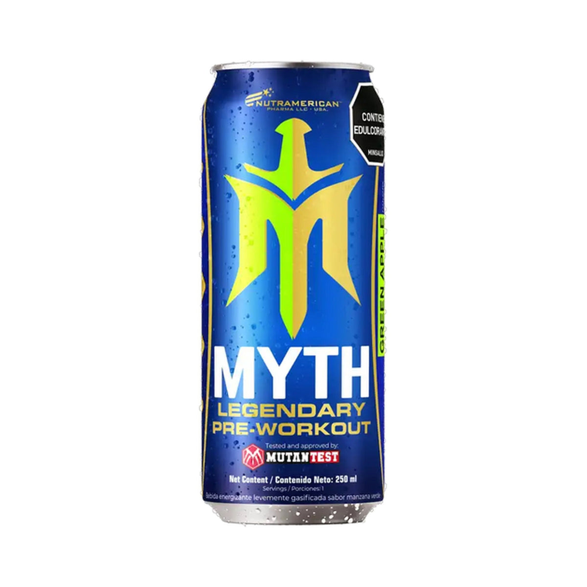 Bebida manzana verde Megaplex Myth 24 latas
