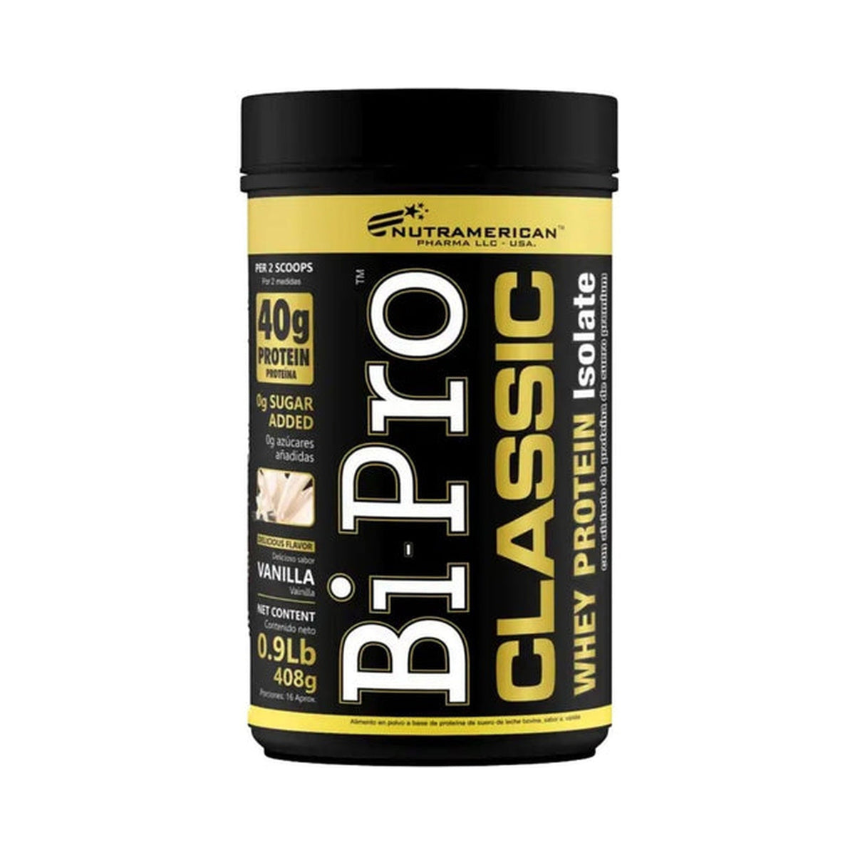 Proteína de suero vainilla BiPro Classic 0,9 lb