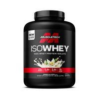 Proteína aislada vainilla MuscleTech Iso Whey Tech 5 lb