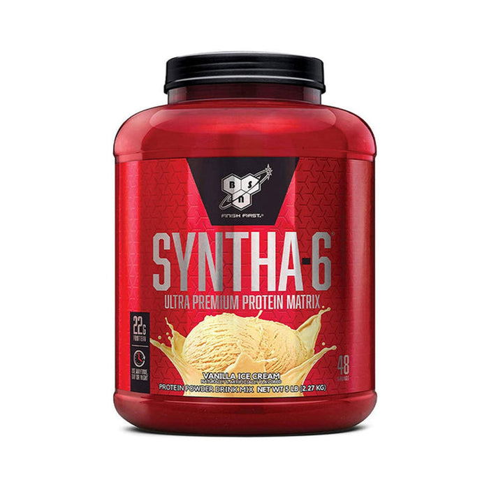 Proteína de suero vainilla BSN Syntha-6 5 lb