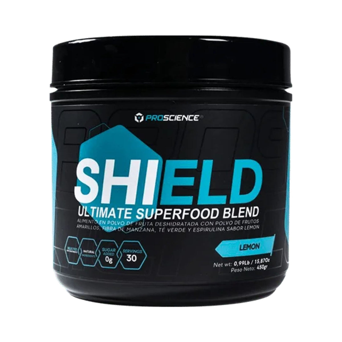 Alimento en polvo lima limón ProScience Shield 450 g